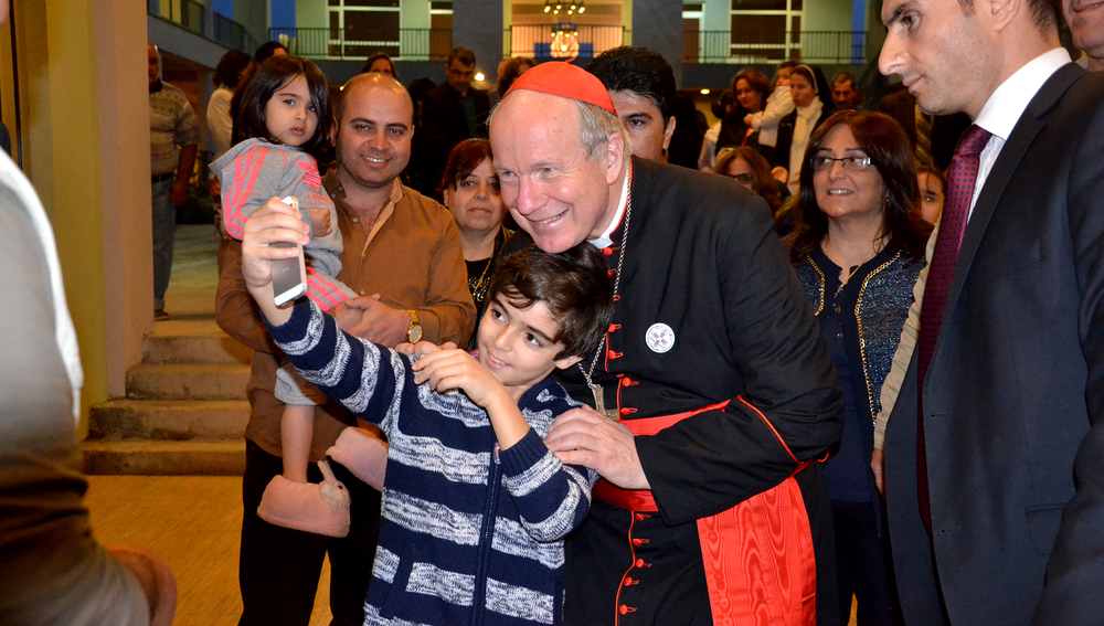 Kardinal Schönborn im Irak