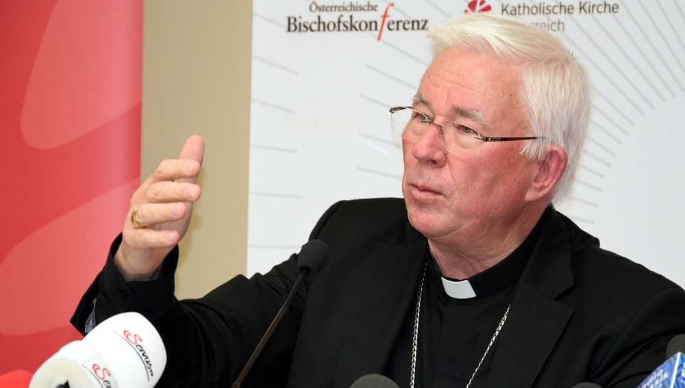 Pressekonferenz am 19. Juni 2020 in Wien zum Ende der Sommervollversammlung der Bischofskonferenz und dem Wechsel im Vorsitz der Bischofskonferenz.