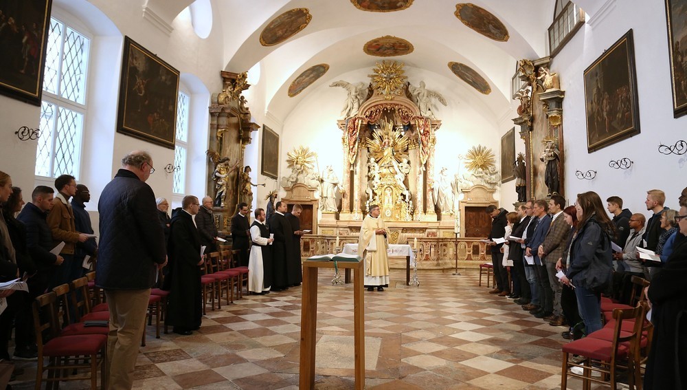 Der Eröffnungsgottesdienst zum neuen Studienjahr im Sacellum in Salzburg