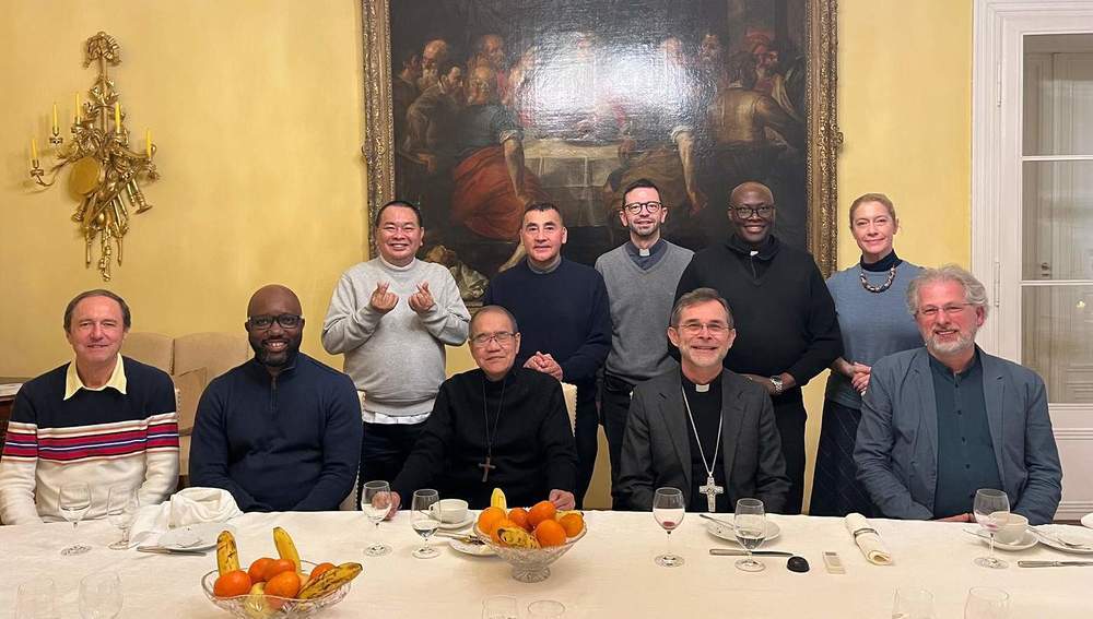 Bischöfe der Partnerdiözesen bei Erzbischof Grünwidl