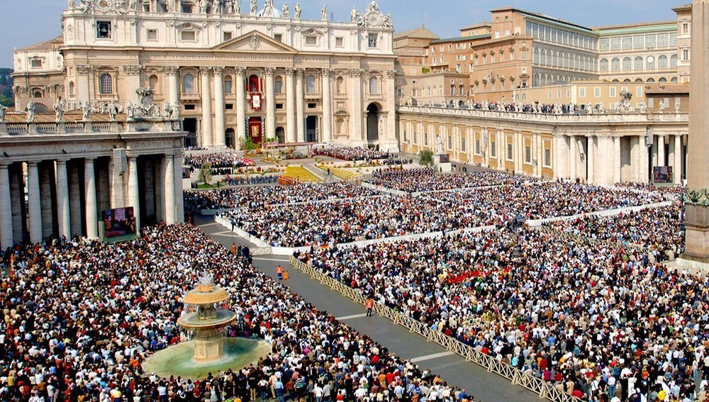 Petersplatz Vatikan WJT