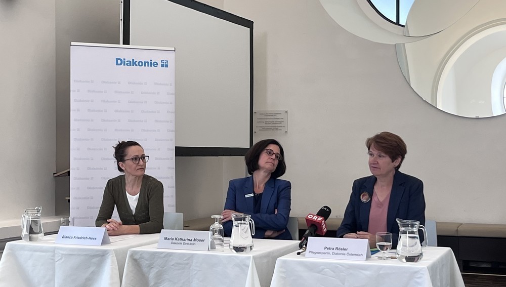 (v.l.) Bianca Friedrich-Hess, Maria Katharina Moser und Petra Rösler