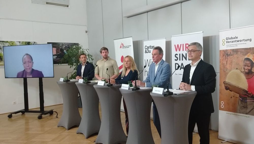 Pressekonferenz des 'Humanitarian Congress' in Wien