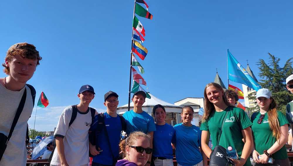 Jugendliche aus Österreich beim Mladifest in Medjugorje