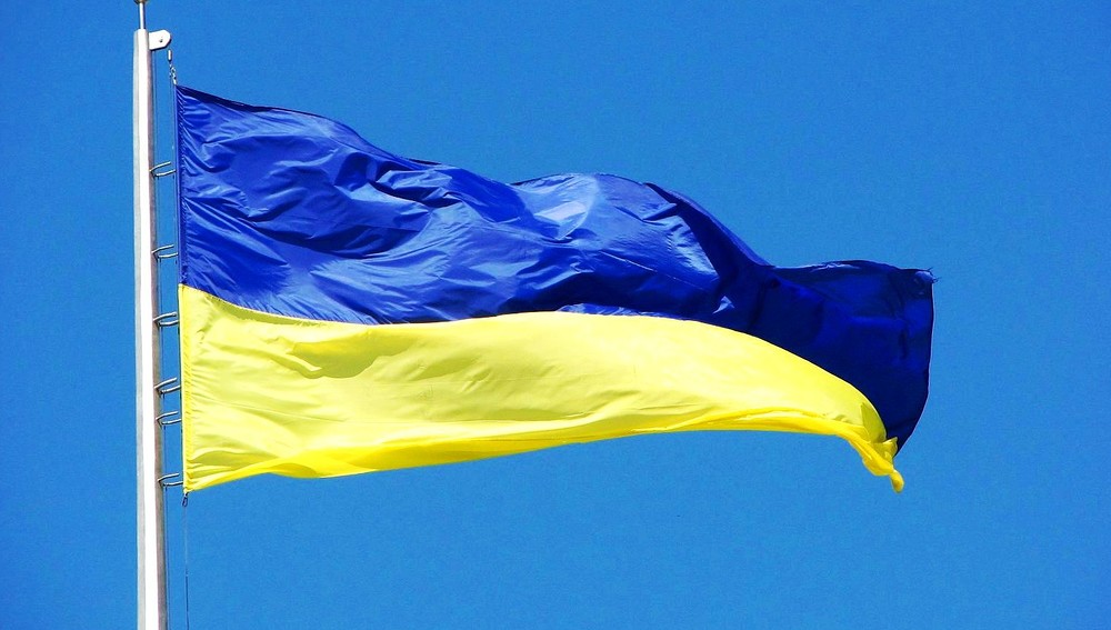 Ukrainische Fahne