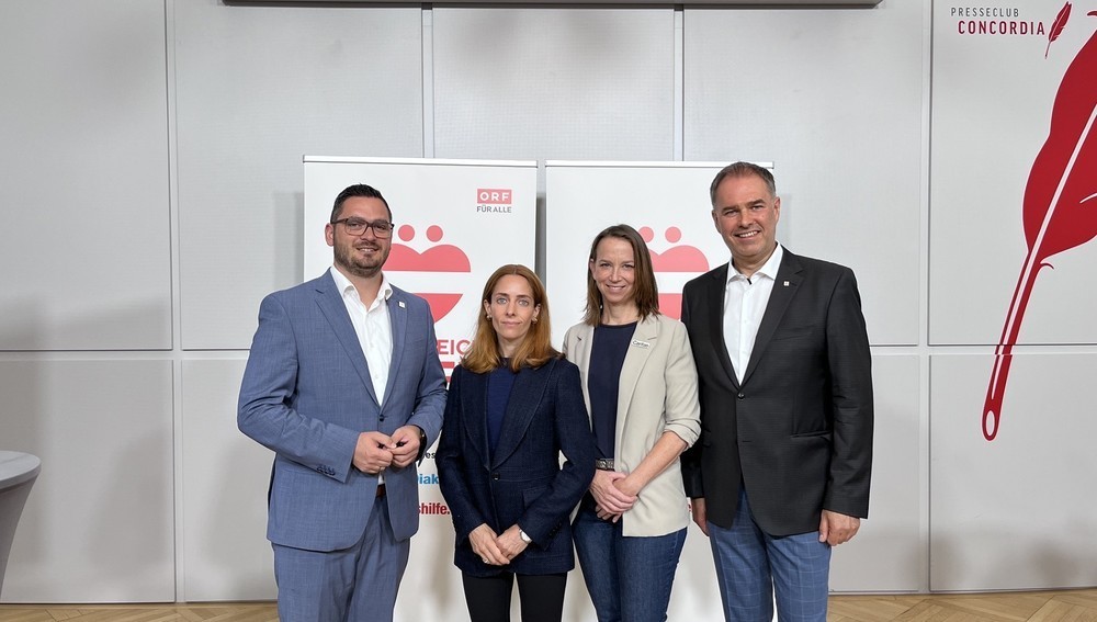 Pressekonferenz Österreich hilft Österreich am 08.09.2026