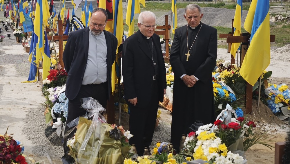 COMECE-Solidaritätsbesuch in der Ukraine