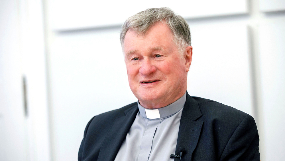 Bischof Manfred Scheuer beim Interview anl?sslich seines 70. Geburtstags.