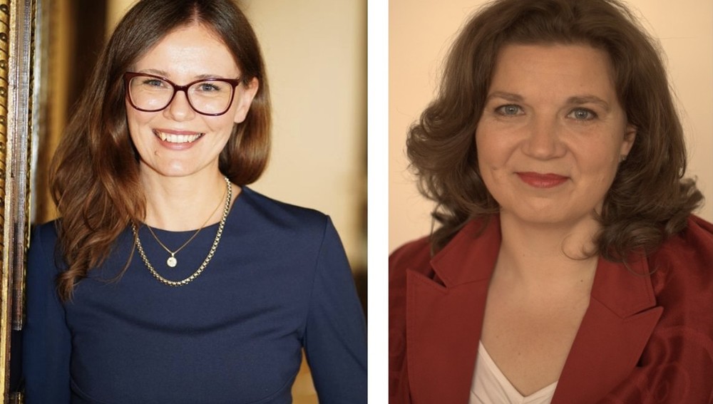 Sonja Schromm und Irene Rojnik